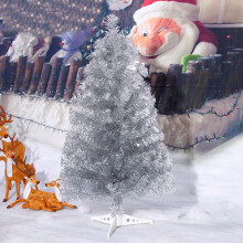 Gold/Sliver 3Ft Tall Christmas Tree Stand Holiday Season Indoor Outdoor Trees Decorations
