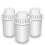 AUGIENB PH -ORP Alkaline Ionizer Water Pitcher Purifier With Filter -10 Cup / 3.5L 4