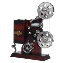 Vintage Projector Music Box Home Crafts Simulation Home Ornaments Decorations