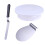 28cm Rotating Cake Icing Decorating Revolving Display Stand Turntable Smoother 2