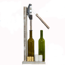 Stainless Steel Manual Bottle Corking Machine Home Brew Wine Bottle Cap Pressing Machine