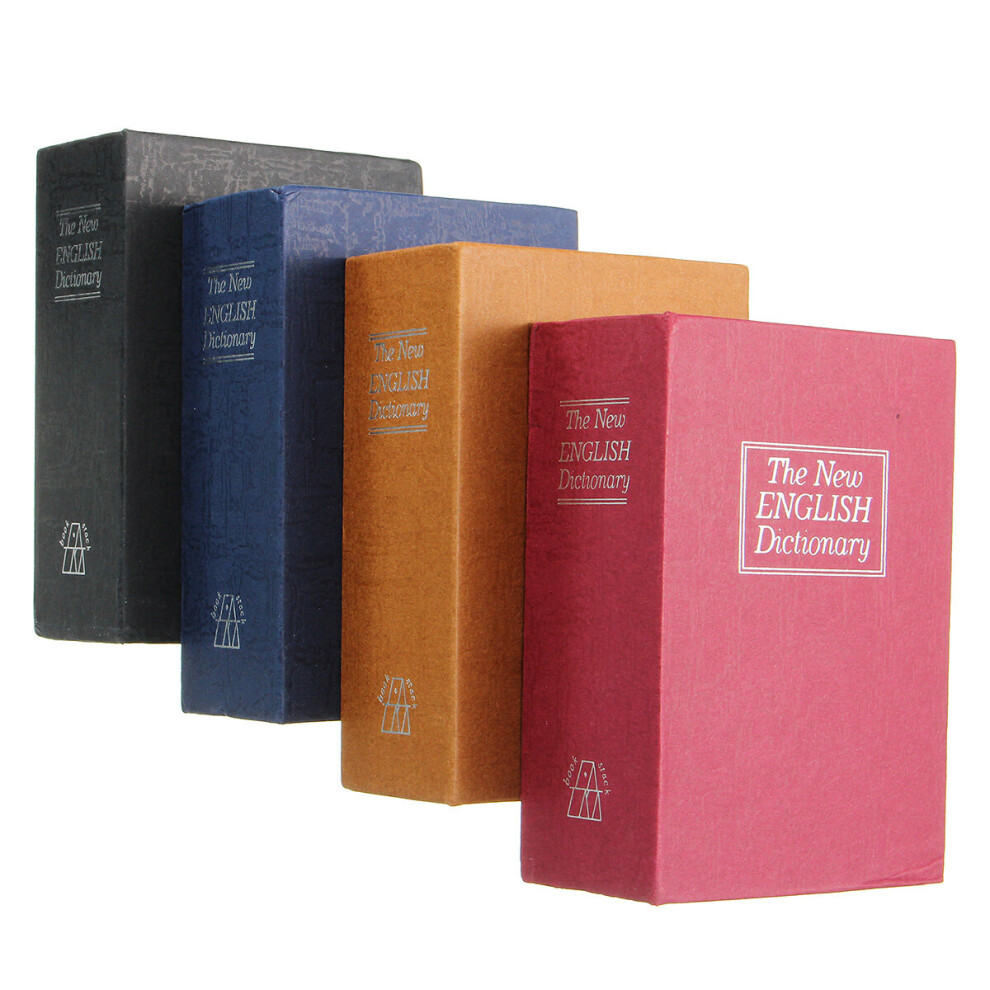 Home Security Dictionary Book Secret Safe Box Storage Key Lock Box Cash Jewellery Saving Money Box 191466264713