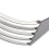 Stainless Steel Dough Pastry Blender Baking Cutter 5 Blade Mixer Bread Kitchen Tool Silver 6