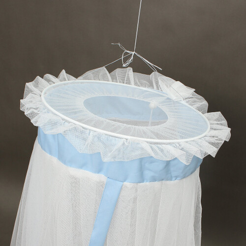 Mosquito Net Children Bed Curtain Dome Cot Netting Drape Stand Insect