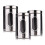 3Pcs Stainless Steel Tea Coffee Sugar Canisters Kitchen Storage Container 1