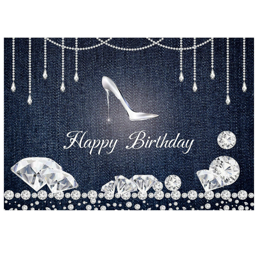 Happy Birthday Photography Backdrop Photo Background Studio Home Party Decor Props Light 682547241193