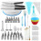 178pcs Cake Decorating Tool Kit Baking Fondant Supply Turntable Bag Tip Spatula 1