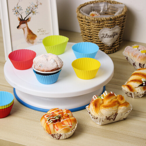 178pcs Cake Decorating Tool Kit Baking Fondant Supply Turntable Bag Tip Spatula 1