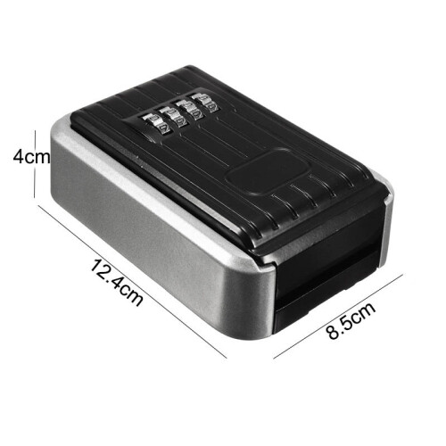 4 Digit Safe Security Key Storage Box Wall Mounted Combination Lock 2