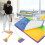 Hand Free Washing Double-Side Flat Mop Microfibre Cleaner Floor Cleaning Tools 1