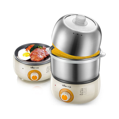 Rice cooker hot sale with egg boiler