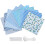 10PCS DIY Assorted Pattern Floral Printed Patchwork Cotton Fabric Cloth Crafts Pure Cotton Fabrics Patchwork Cloth 2