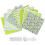 10PCS DIY Assorted Pattern Floral Printed Patchwork Cotton Fabric Cloth Crafts Pure Cotton Fabrics Patchwork Cloth 3