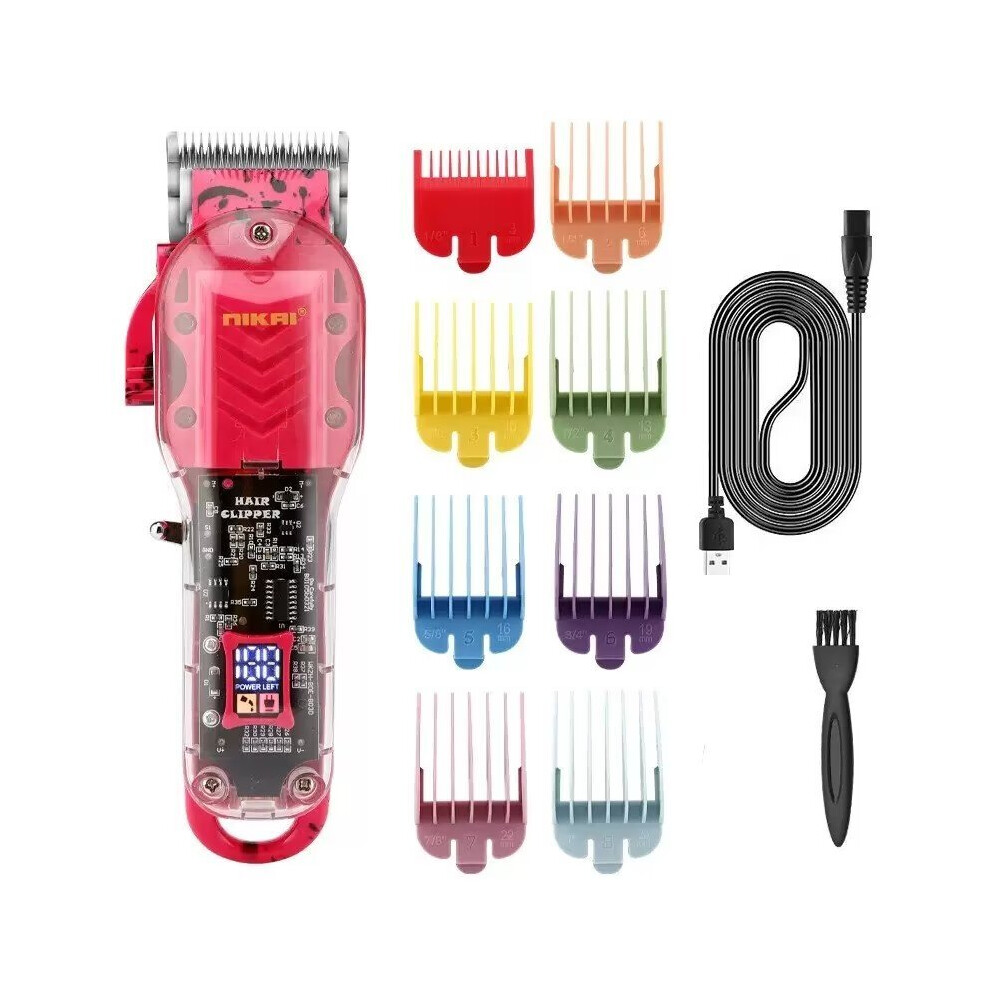 Rayches Beard Trimmer Hair Clippers Men With 8 Limit Combs