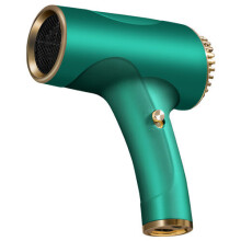 (Green) Rechargeable USB Hair Dryer Versatile Hairdressing
