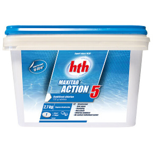 HTHTP0274 hth Maxitab 135G Action 5 2.7kg 4 per pack