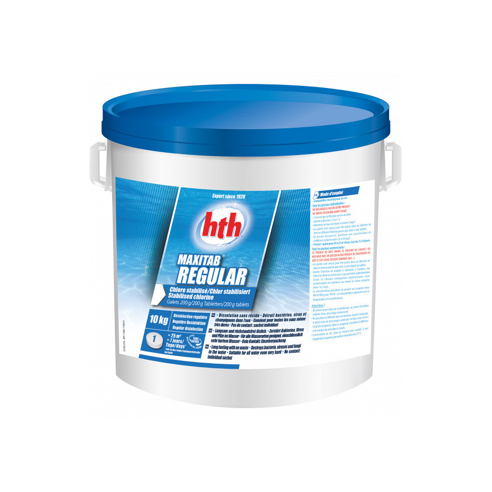 HTHT10 hth Maxitab 200G Regular 10kg