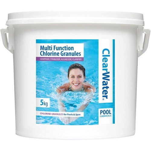 ClearWater Bestway Clearwater Multifunction Chlorine Tabs 5kg 250 x 20g 5KG of Tabs For Swimming Pools