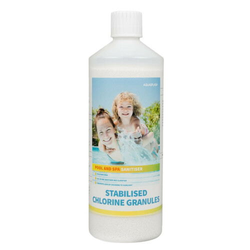 Aquasplash 1Kg Stabilised Chlorine Granules