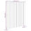 vidaXL Solid Wood Pine Wall Headboard White 95.5x3x110 cm Bedroom Bed Header 8