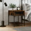 vidaXL Bedside Table Bedside Cabinet Side Table Smoked Oak Engineered Wood 1