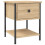vidaXL Bedside Table Cabinet Side Table Nightstand Sonoma Oak Engineered Wood 2