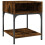 vidaXL Bedside Table Bedside Cabinet Side Table Smoked Oak Engineered Wood 2