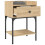 vidaXL Bedside Table Bedside Cabinet Side Table Sonoma Oak Engineered Wood 4