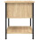 vidaXL Bedside Table Cabinet Side Table Nightstand Sonoma Oak Engineered Wood 7