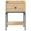 vidaXL Bedside Table Bedside Cabinet Side Table Sonoma Oak Engineered Wood 5