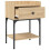 vidaXL Bedside Table Bedside Cabinet Side Table Sonoma Oak Engineered Wood 6