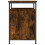 vidaXL Bedside Cabinet Bedside Table Side Table Smoked Oak Engineered Wood 6
