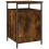 vidaXL Bedside Cabinet Bedside Table Side Table Smoked Oak Engineered Wood 2