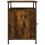 vidaXL Bedside Cabinet Bedside Table Side Table Smoked Oak Engineered Wood 7