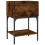 vidaXL Bedside Table Bedside Cabinet Side Table Smoked Oak Engineered Wood 2