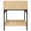 vidaXL Bedside Table Bedside Cabinet Side Table Sonoma Oak Engineered Wood 5