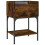 vidaXL Bedside Table Bedside Cabinet Side Table Smoked Oak Engineered Wood 3