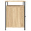 Modern Bedside Table Cabinet Sonoma Oak 40x42x60 cm Nightstand 7