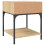 vidaXL Bedside Table Bedside Cabinet Side Table Sonoma Oak Engineered Wood 6