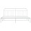 vidaXL Metal Bed Frame Mattress Foundation with Headboard White 200x200 cm 6