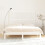 vidaXL Solid Wood Pine Wall Headboard White 166x3x110 cm Bedroom Bed Header 3