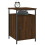 vidaXL Bedside Cabinet Bedside Table Side Table Brown Oak Engineered Wood 3