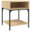 vidaXL Bedside Table Bedside Cabinet Side Table Sonoma Oak Engineered Wood 2
