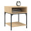 vidaXL Bedside Table Bedside Cabinet Side Table Sonoma Oak Engineered Wood 3