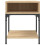 vidaXL Bedside Table Bedside Cabinet Side Table Sonoma Oak Engineered Wood 4