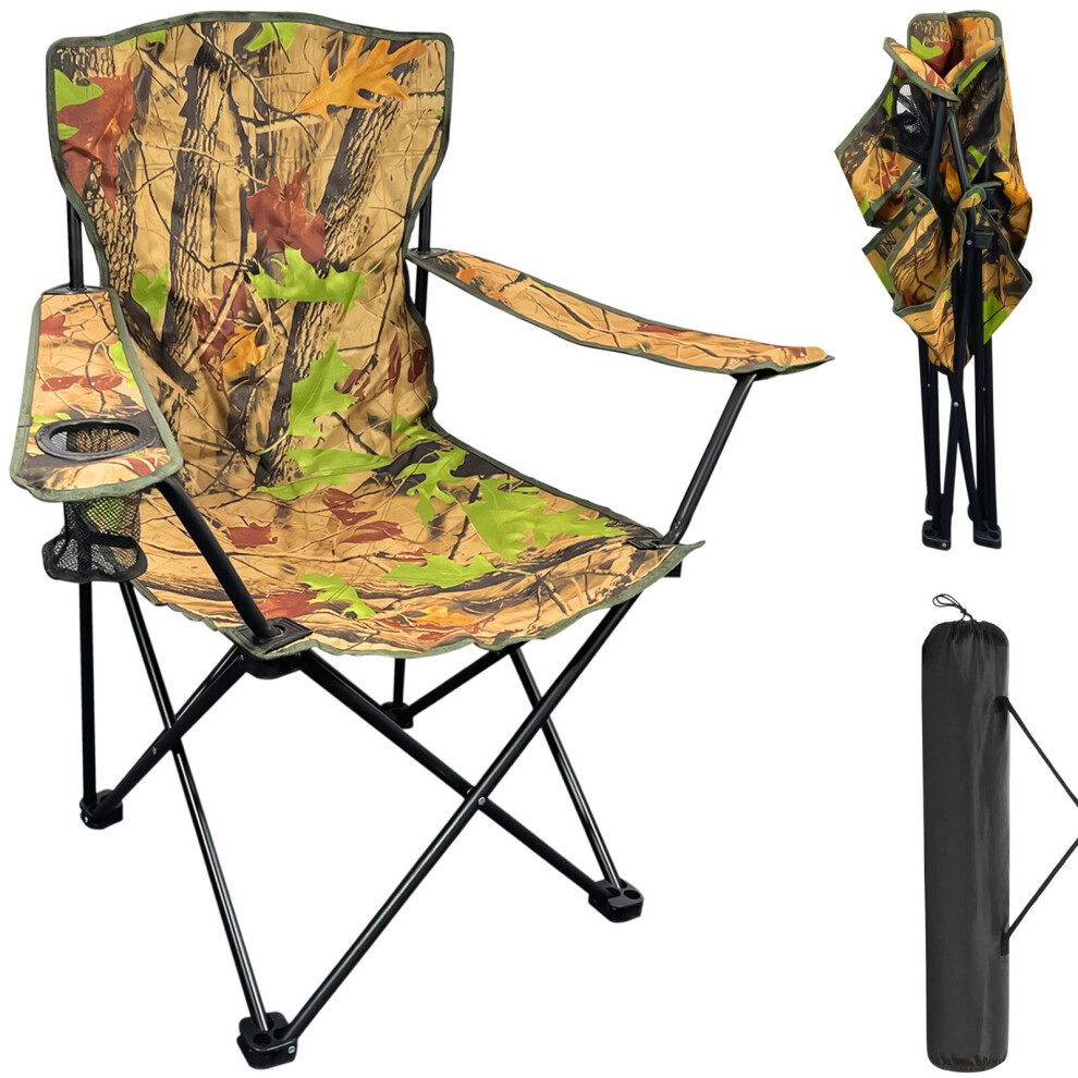 Folding Outdoor Chair Camping Garden Fishing Seat Lightweight Portable Foldable