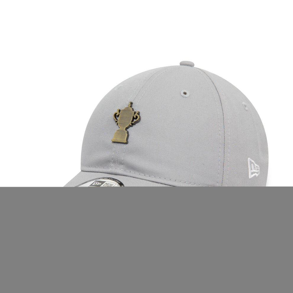 New Era Mens Adjustable 9Twenty RFU Cap ~ Webb Ellis Trophy Cup grey