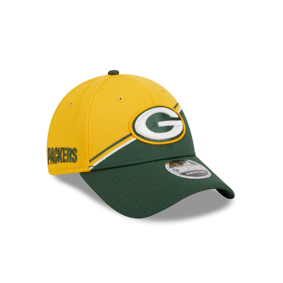 New Era Mens 940SS CW NFL Sideline Stretch Snapback 9Forty OSFA Cap ~ Green Bay Packers green