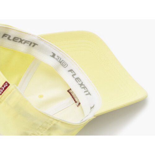 Levi's Levi's Womens Adjustable Curve Flexfit Cap ~ Housemark pastel yellow 2