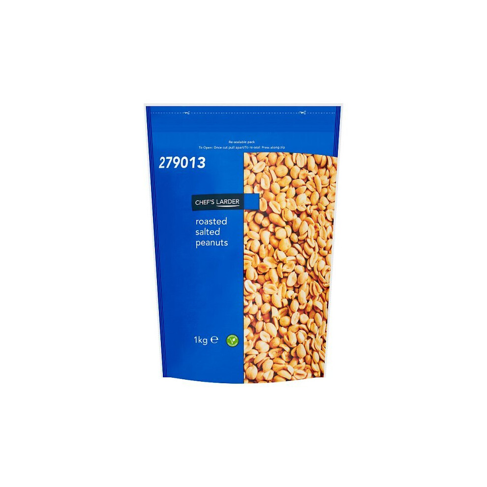 Chef's Larder Roasted Salted Peanuts 1Kg